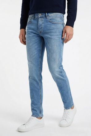Replay Straight-Jeans REPLAY WILLBI, Herren, Gr. 31, L&auml;nge 32, medium blau, Denim/Jeans, Obermaterial: 99% Baumwolle, 1% Elasthan, Basic, regular fit normal,