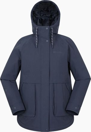 Mountain Warehouse Womens Mountain Warehouse Womens/Ladies Chestnut Waterproof Padded Jacket - Navy - Size: 18
