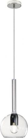 Top-Light Lampadario moderno top light future 1155cr sp e27 led vetro pirex soffiato sospensione, vetro cristallo