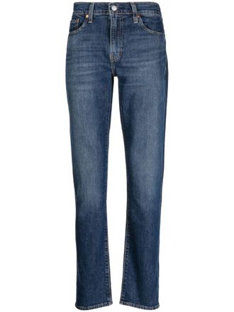 Levi's mid-rise slim-fit jeans - Blue