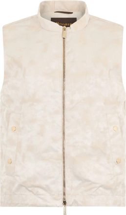 Moorer Adelle Vest - Dames - Bodywarmers - Beige - L - Polyester - Jassen