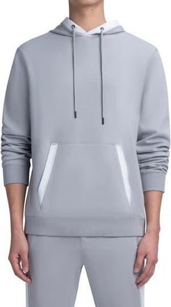 Bugatchi Comfort Cotton Blend Hoodie in Platinum at Nordstrom Rack, Size Xx-Large