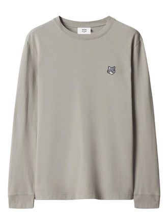 Maison Kitsun&eacute; Fox Head Comfort ls Tee Pm00119kj7025