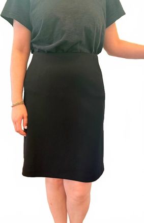 Karen Kane Collins Midi Skirt In Black