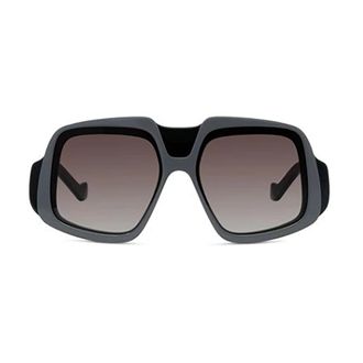 Loewe Accessoires, Dames, Zwart, ONE Size, Anagram Zonnebril