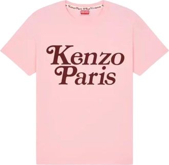 Kenzo Mujer, Camisetas, Rosa, Talla: L