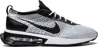 Nike Air Max Flyknit Racer Pure Platinum/White sneakers - unisex - Polyester/Rubber/Fabric - 8.5 - Grey