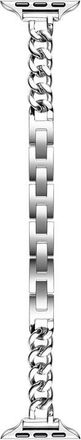 Posh Tech Nikki Stainless Steel Apple Watch Watchband in Silver at Nordstrom, Size 44Mm