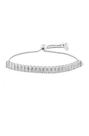 Effy Diamond Slider Bracelet in Silver at Nordstrom Rack