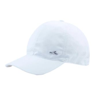 Paul & Shark Witte Katoenen Baseballpet met Haaienvin - Heren - Petten - Wit - L - Katoen - Accessoires