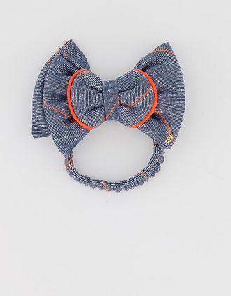 Alexandre de Paris Fitness Denim Hair Tie in Denim Blue at Nordstrom