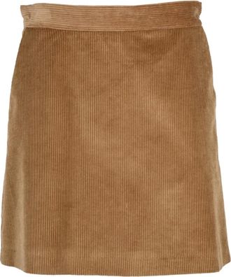 Marella Rokken, Dames, Bruin, M, Katoen, Serio Mini Rok
