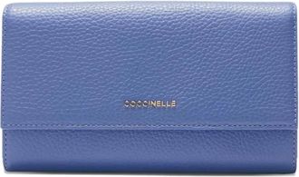 Coccinelle Portafoglio metallizzato - Blu