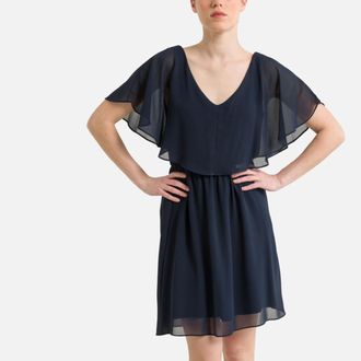 Nafnaf Korte jurk met V-hals