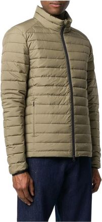Ecoalf Beret Jacket - Heren - Gewatteerde jassen - Groen - S - Polyester - Jassen