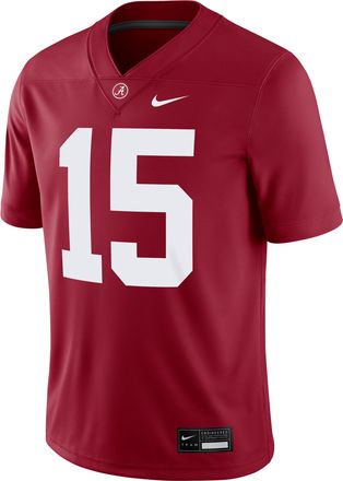 Nike Ty Simpson Alabama Mens Nike Mens Dri-FIT College Game Jersey in Red | NC2F08A1ABN-WK9