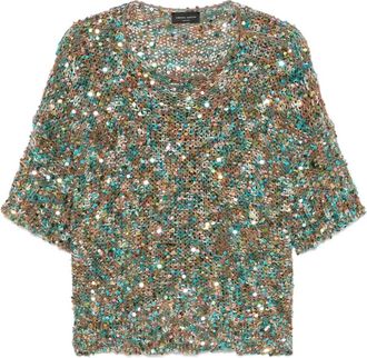 Roberto Collina Maglione in cotone - Blu