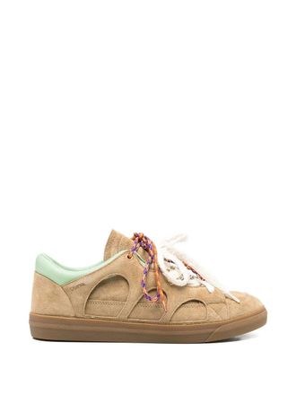 Santha Love Park Suede Castagna