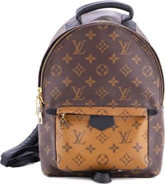 Louis Vuitton Palm Springs Reverse Monogram Canvas PM backpack - Marrone