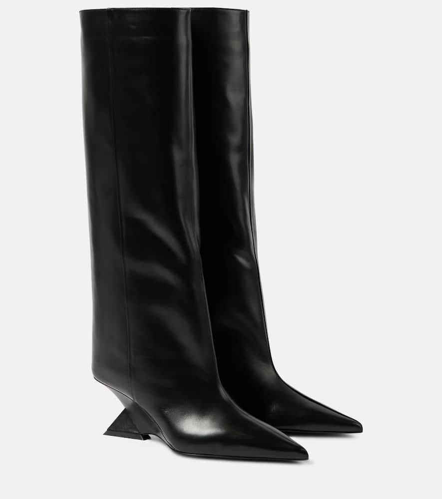 The Attico: Black Leather Boots now up to −60% | Stylight