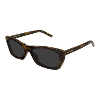 Saint Laurent Dames, Accessoires, Bruin, Maat: 58 MM Nylon