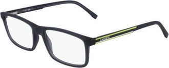 Lacoste L2858N424 Rectangle Full Rim Eyeglasses - Gray