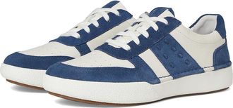 Josef Seibel Claire 27 Womens Flat Shoes White/Jeans : EU 41 (US Womens 10-10.5) M, Leather/Rubber