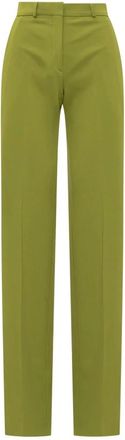 Del Core Cigarettebroek - Dames - Straight fit broeken - Groen - XS - Broeken