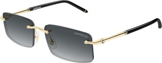Montblanc MB0443S 007 Mens Sunglasses Size 56