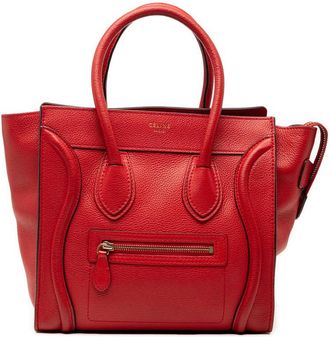 Celine Pre-owned Celine Micro Calfskin Luggage Tote Ladies 4FPZCJY0ZQ8LVIUT