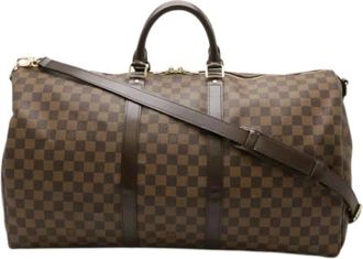 Louis Vuitton Pre-owned Weekend Bags, female, Brown, Size: ONE SIZE Pre-owned Canvas louis-vuitton-bags