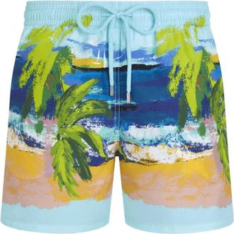 Vilebrequin Moorea Copa Cabana Zwemshorts - Heren - Badkleding - Veelkleurig - Maat: M Polyamide