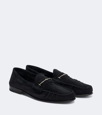 Tom Ford Suede penny loafers