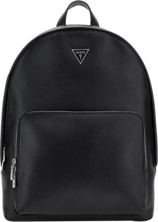 Guess Modieuze Rugzak met Metalen Details - Heren - Rugzakken - Zwart - ONE Size - Tassen