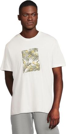 A|X Armani Exchange Mixed Armani Palm T-Shirts Mens T Shirt White : XL, Cotton