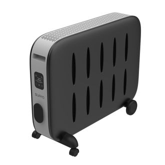 Supra Radiador M&oacute;vil Ceramduo 1522 Calor Suave Negro 1500w Supra