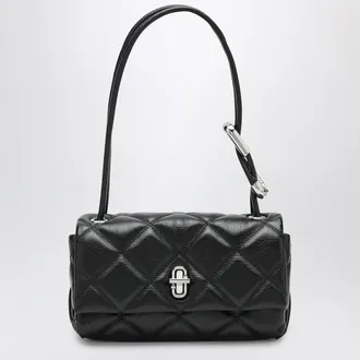 Marc Jacobs Black quilted Mini Dual Bag