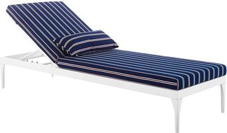ModWay Outdoor Perspective Cushion Outdoor Patio Chaise Lounge Chair