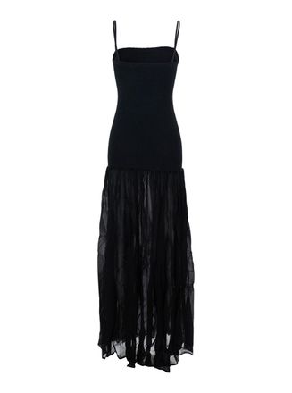 Hunza G Hybrid Dress - Black