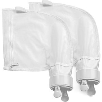 OEM Bolsas De Sedimentos Compatibles Con Los Limpiafondos Rob&oacute;ticos Polaris 280/480. Paquete De 2 Bolsas De Filtro De Nailon Reforzado Con Cierre De Crema