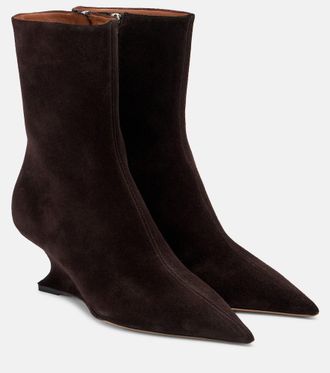 PARIS TEXAS Stivaletti Nina 50 in suede