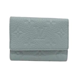 Louis Vuitton Pre-owned Wallets, male, Blue, Size: ONE SIZE Pre-owned Tri-fold Wallet