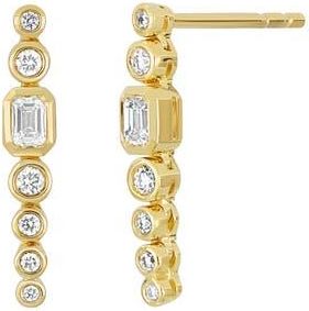 Bony Levy Gatsby Diamond Drop Earrings - 0.34ct. in 18K Yellow Gold at Nordstrom Rack