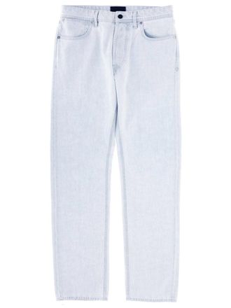 Stone Island Light Wash Cotton Five-Pocket Jeans