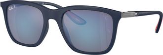 Ray-Ban RB4433M Polarized F698H0 Mens Sunglasses Blue Size 54