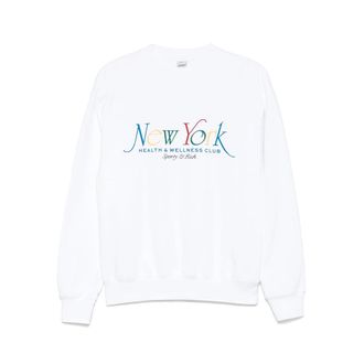 Sporty & Rich Crew-neck Graphic Sweatshirt