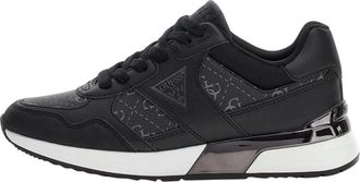 Guess Mickay Runner - Dames - Sneakers - Zwart - 36 EU - Leer - Schoenen