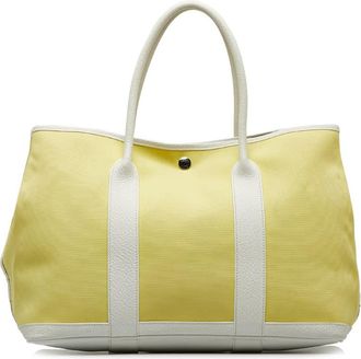 Herm&egrave;s Pre-owned Hermes Toile and Negonda Garden Party 36 Ladies 9QO2A4RBFO48J4AZ