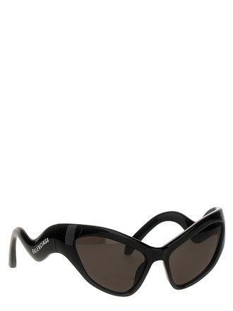 Balenciaga Unisex Black Nylon Sunglasses