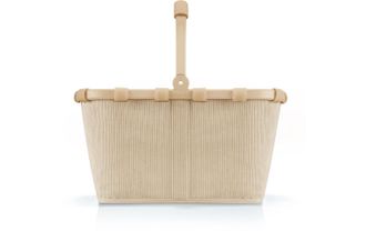 Reisenthel Einkaufskorb REISENTHEL Carrybag, Damen, beige (creme), Polyester, Einkaufsk&ouml;rbe Einkaufskorb, Aus recyceltem Material